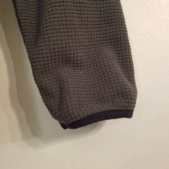 Timberland M Forest Green Mock Turtleneck Quarter Zip Sweat Shirt Sweater Layeri - Picture 7 of 7